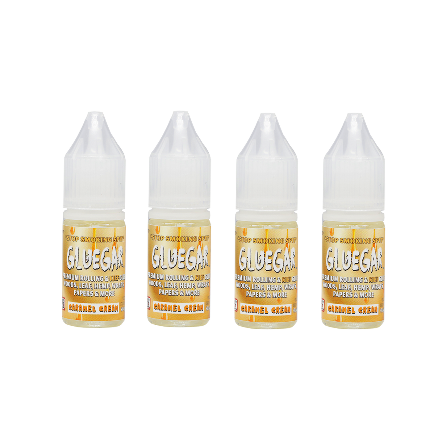 Gluegar 10ml Squeeze Bottle - 4 Packs