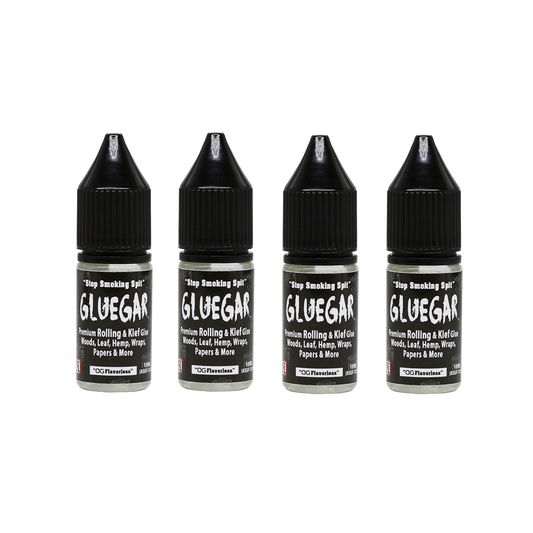 Gluegar 10ml Squeeze Bottle - 4 Packs