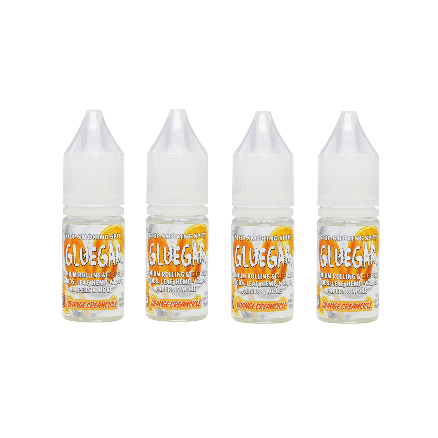 Gluegar 10ml Squeeze Bottle - 4 Packs