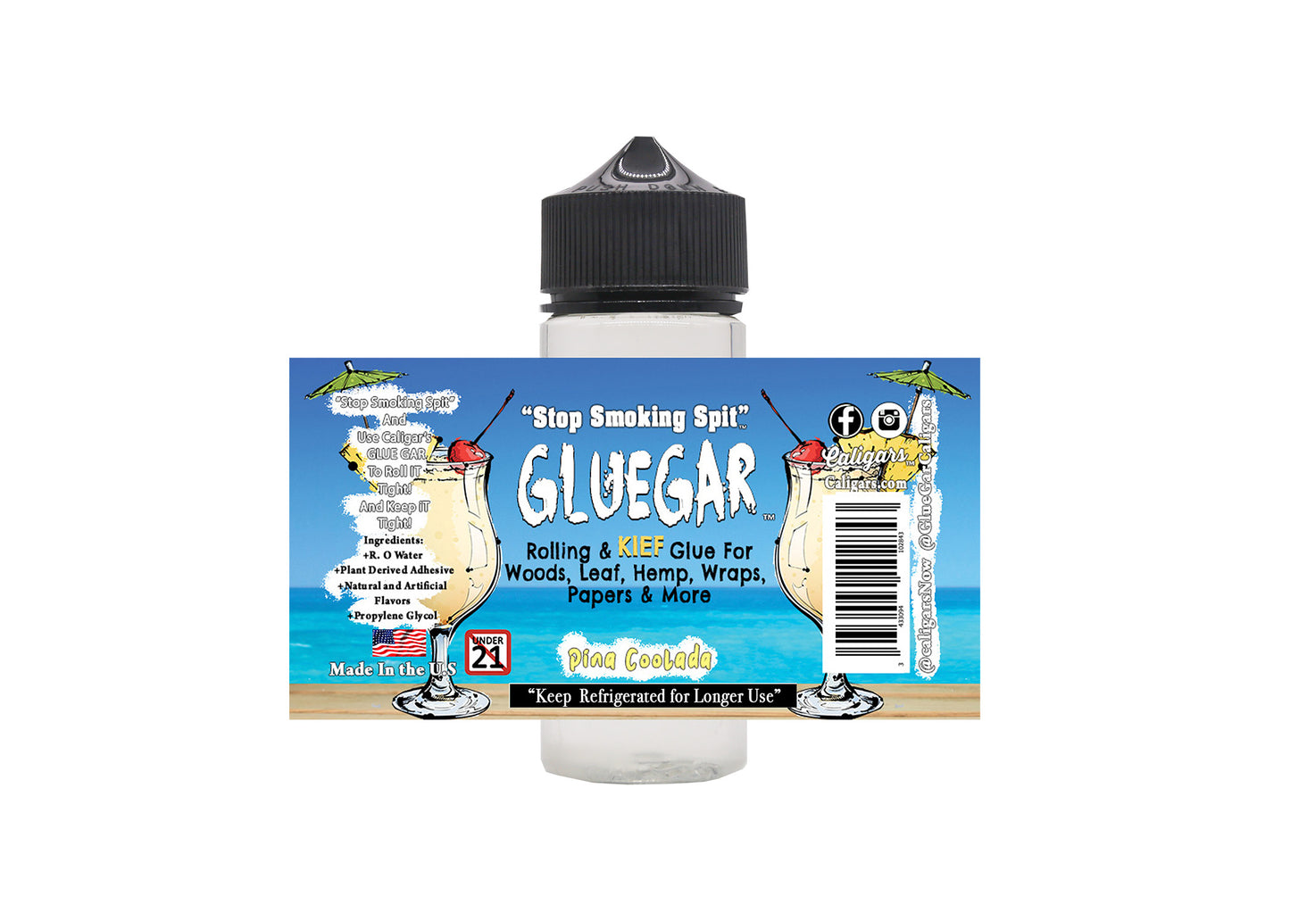 GlueGar - 4 oz Squeeze Bottles